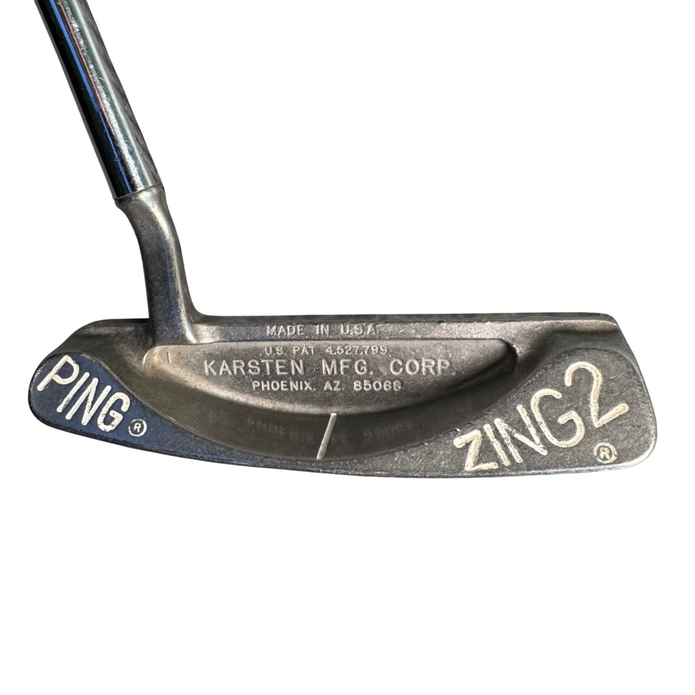 VTG Ping Zing 2 Putter 35" Karsten Mfg Right Handed Steel Shaft Golf Club Retro